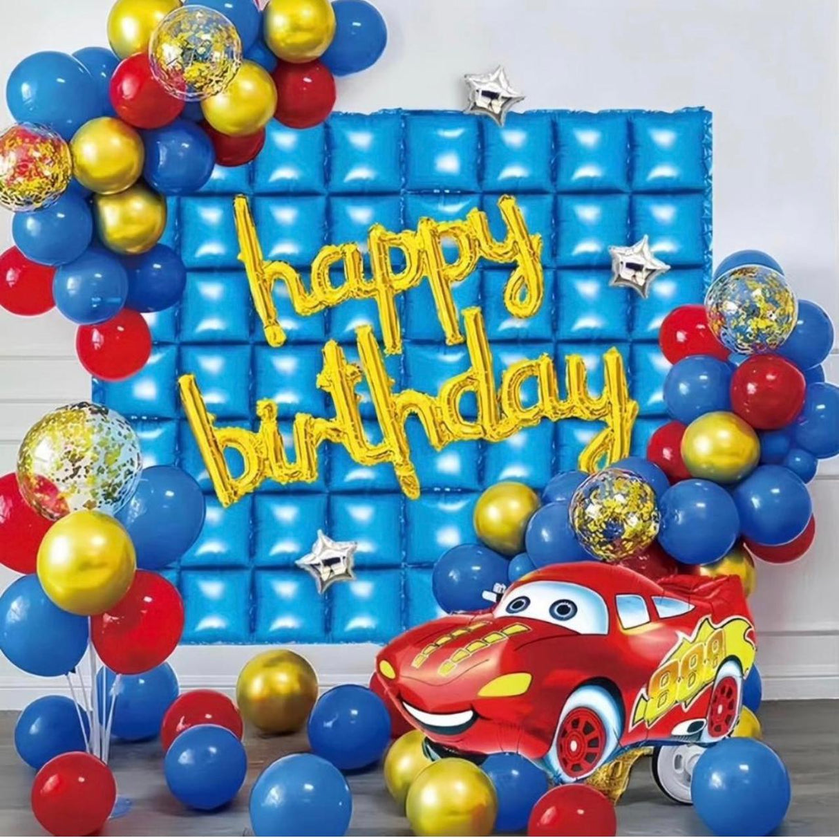 DIY CARS BALLOON SET