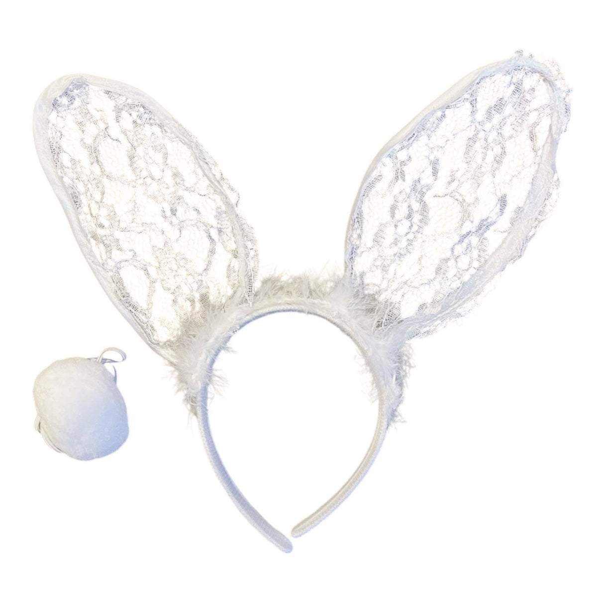 Bunny Lace Ears Head Band