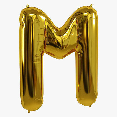 Mini Gold Foil Balloon - Letter