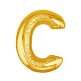 Mini Gold Foil Balloon - Letter