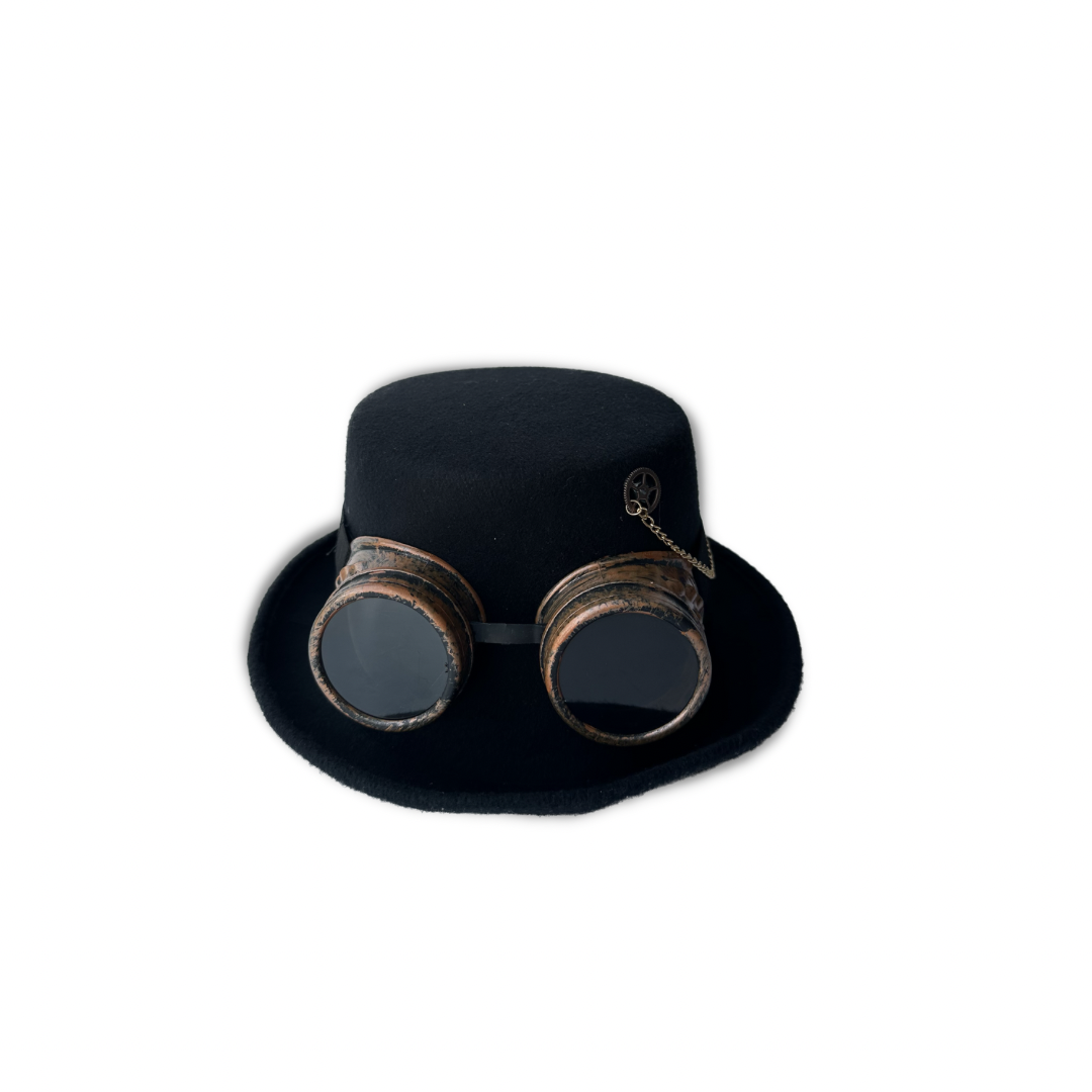 EXPLORER STEAMPUNT GOGGLES HAT