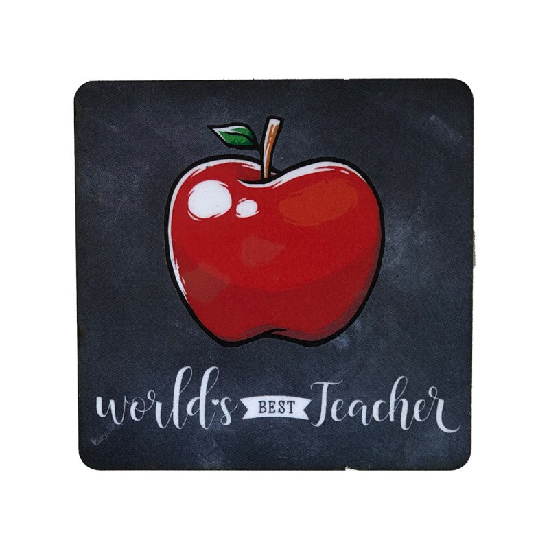 World's Best Teacher Coaster