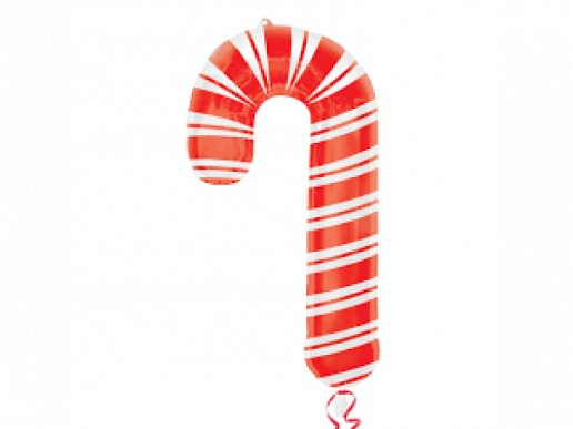 Candy Cane For Christmas Balloon