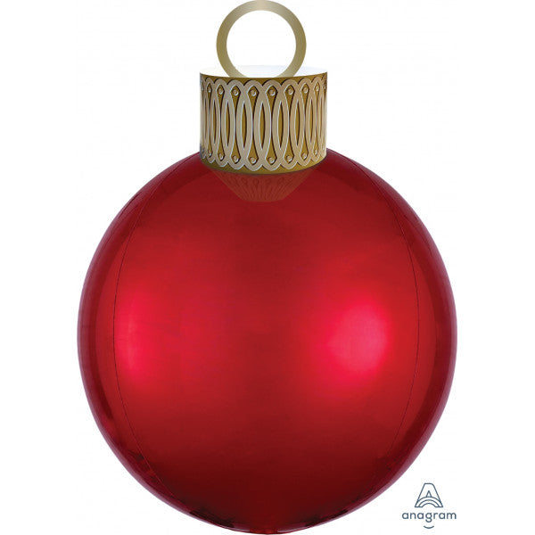 Red Orbz Ornament BALLOON