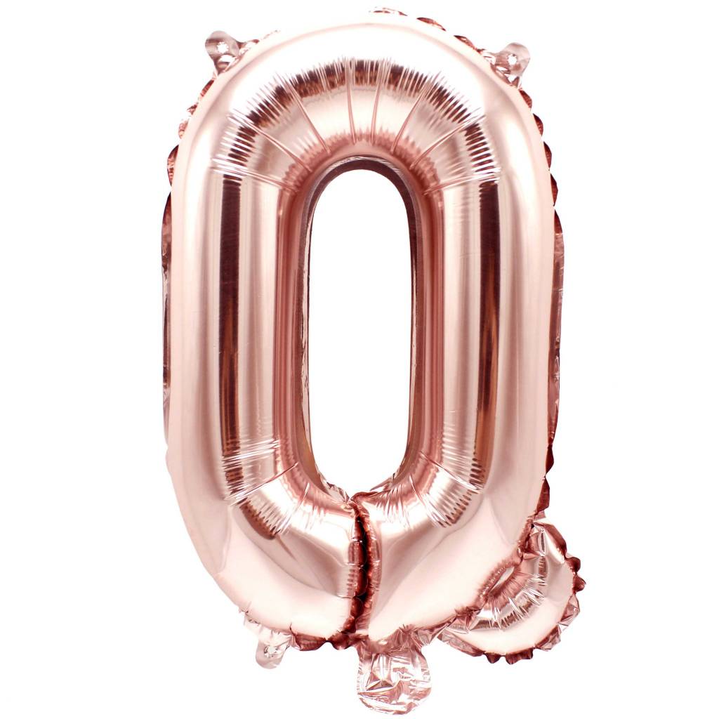 Mini Rose Gold Foil Balloon