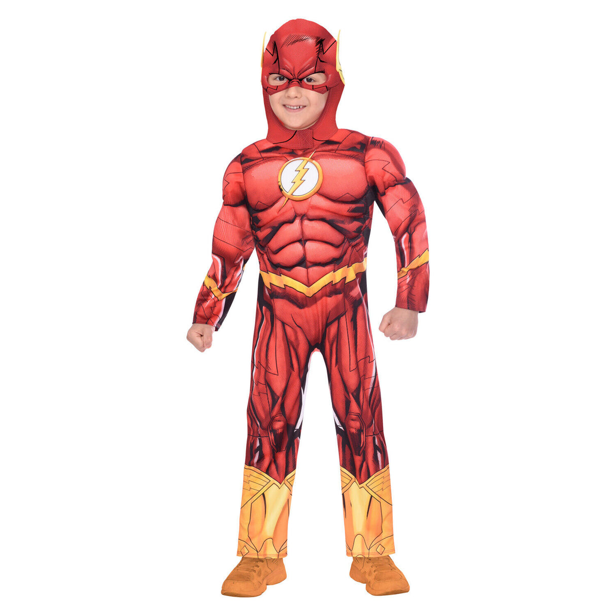 THE FLASH SUPERHERO COSTUME 8-10 YEARS