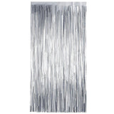 METALLIC FRINGE CURTAIN