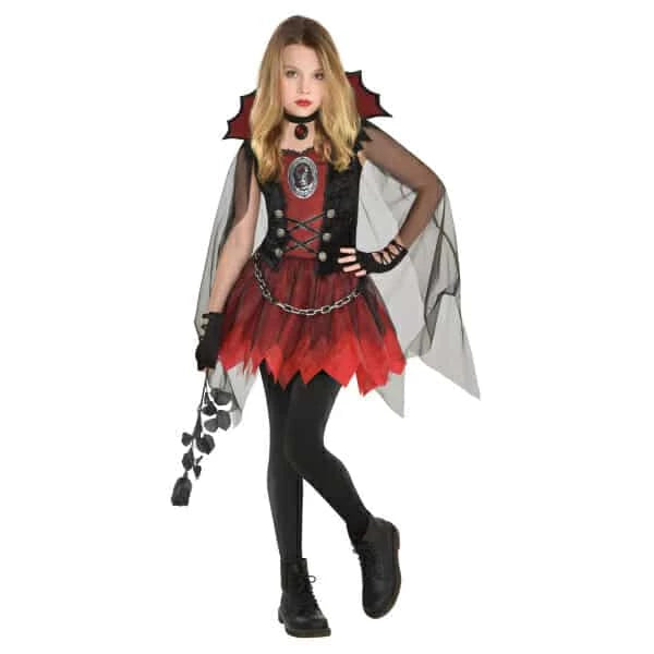 COSTUME DARK VAMPIRE 4-6 YEARS