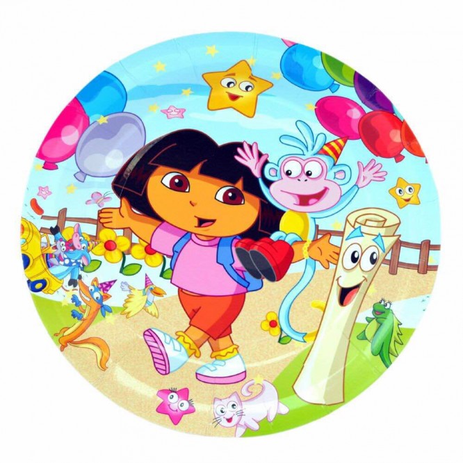 DORA PLATE - The Party Station